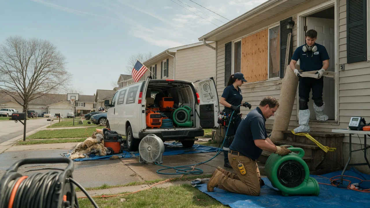 Water Damage Restoration in Parkers Prairie, MN near me